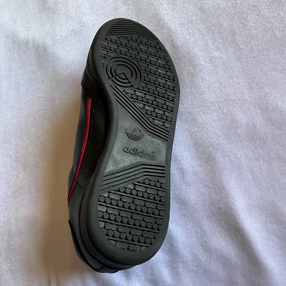 Mens Adidas Black Leather shoes size 6 - Picture 6 of 8